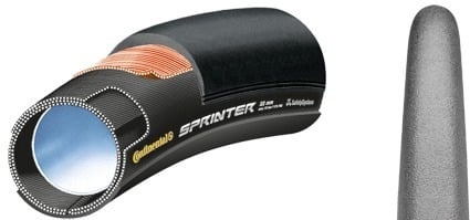 Continental jalgratta rehv Sprinter 25-622 tuub 28"