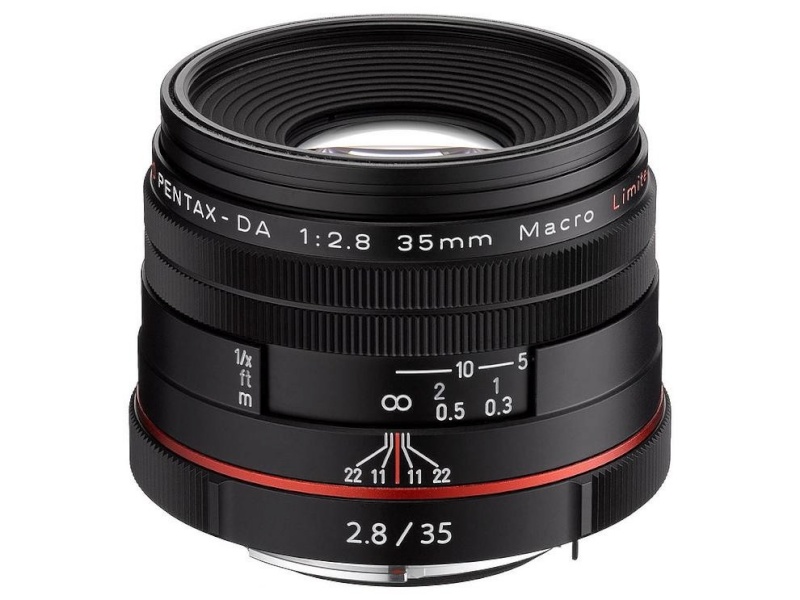Pentax objektiiv HD DA 35mm F2.8 Macro Limited must