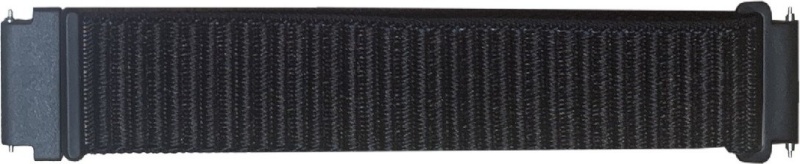 Wave kellarihm Nylon 22mm, must