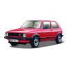 Bburago mudelauto Metal Volkswagen Golf Mk1 GTI 1979 1/24 punane 