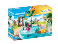 Playmobil klotsid Family Fun Pool with Water Splash 70610, 65-osaline