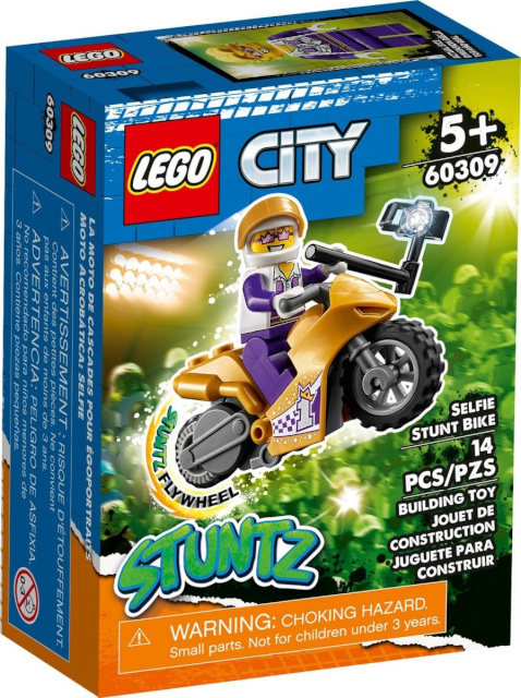Lego klotsid City 60309 Selfie Stunt Bike
