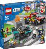 Lego klotsid City Fire-Fighting Mission and Police Chase Unit 295-osaline 60319