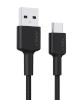 Aukey kaabel CB-CA1 OEM nylon Quick Charge USB C-USB A 3.1, FCP, AFC, 1m, 5Gbps, 3A, 60W PD, 20V