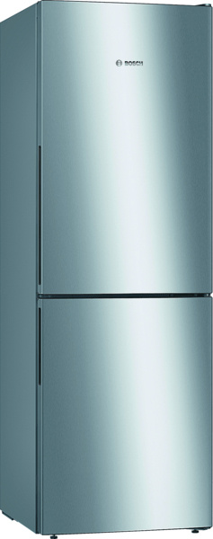Bosch külmik Serie 4 KGV33VLEA fridge-freezer Freestanding 289 L E Stainless steel