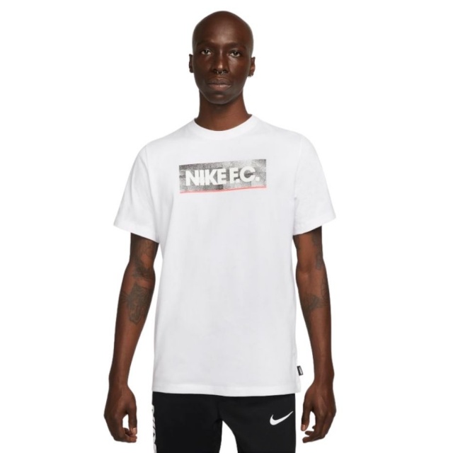 Nike Football T-särk meestele NK Fc Tee Seasonal Block valge DH7444 100 , suurus L
