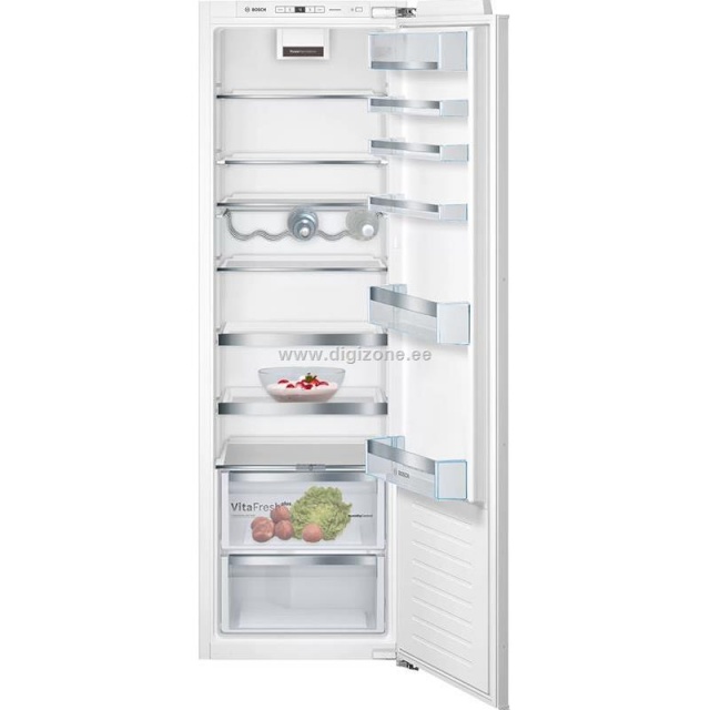 Bosch integreeritav jahekapp KIR81AFE0 Series 6 Built-in Cooler, 178cm, 319L, valge