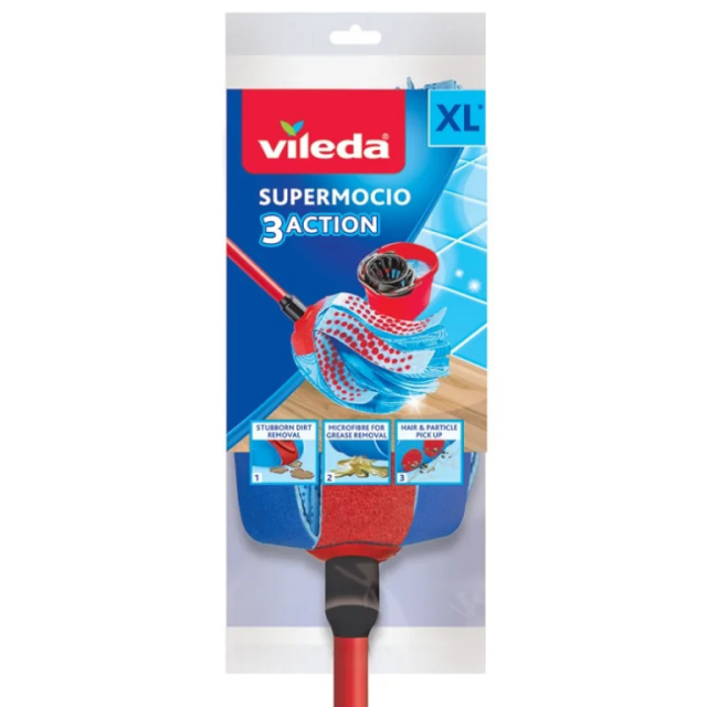 Vileda põrandamopp 3Action Velour XL mop