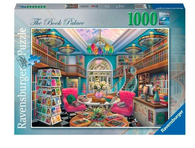 Ravensburger pusle Palace of Books 1000-osaline 