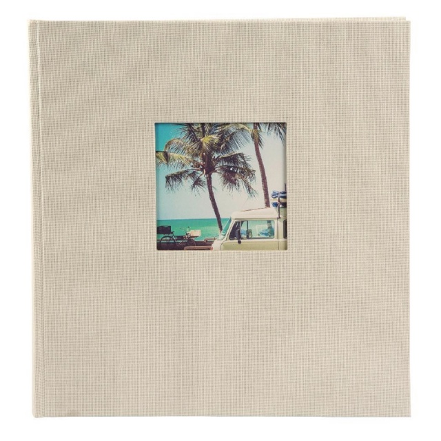 Goldbuch fotoalbum Bella Vista sandgrau, 30x31 cm 100 valged lehed, Book Album