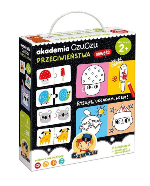 Czuczu mängukaardid Akademia - Opposites