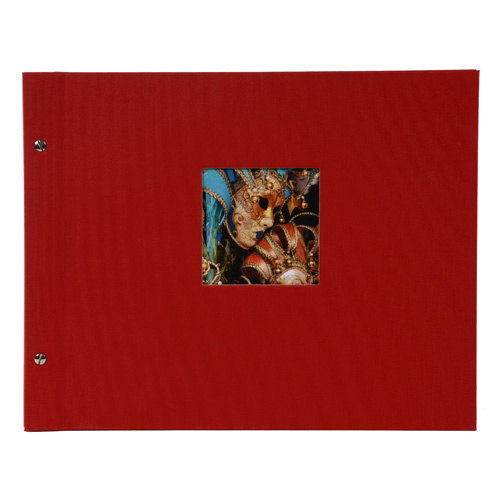 Goldbuch fotoalbum Bella Vista 39x31 cm, punane with 40 must lehed
