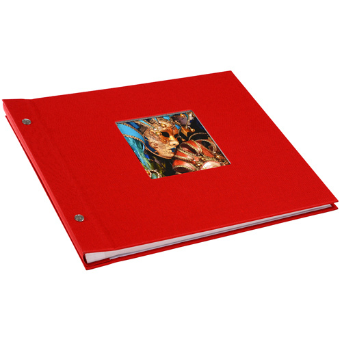 Goldbuch fotoalbum Bella Vista 30x25 cm, punane with 40 weißenSeiten