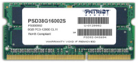 Patriot mälu 8GB DDR3 1600MHz SODIMM CL11