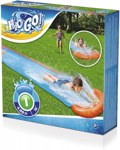 Bestway vesiliumägi Waterslider single H2O GO! 4.88m