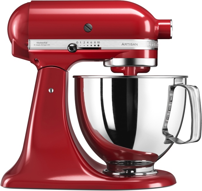 KitchenAid köögikombain Artisan 5KSM125EER englannin Red, punane