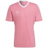 Adidas Teamwear T-särk meestele Entrada 22 Jersey roosa HC5072 , suurus M