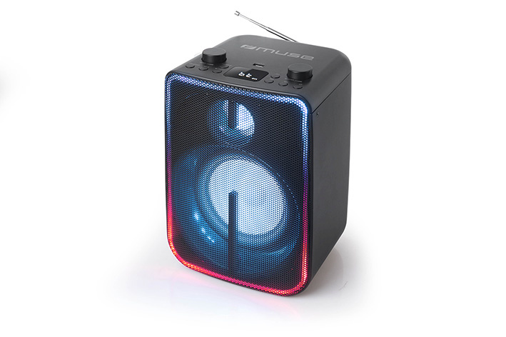 Muse kõlar Bluetooth Party Box Speaker with Battery M-1802DJ 60 W, Wireless Connection, Bluetooth, must