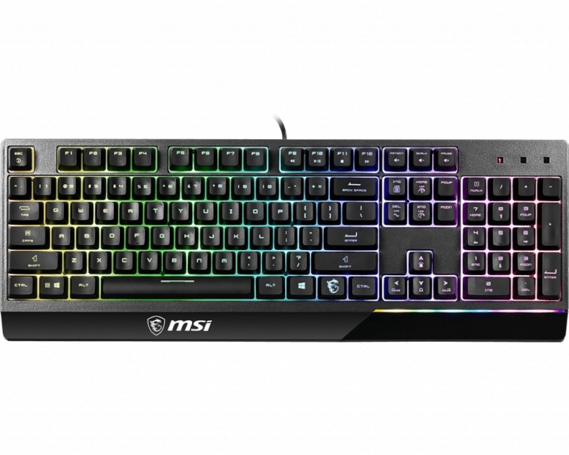 MSI klaviatuur Vigor GK30 Gaming Keyboard, US Layout, Wired, must