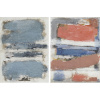 DKD Home Decor maal 90x2,4x120cm Abstraktne Kaasaegne (2tk)