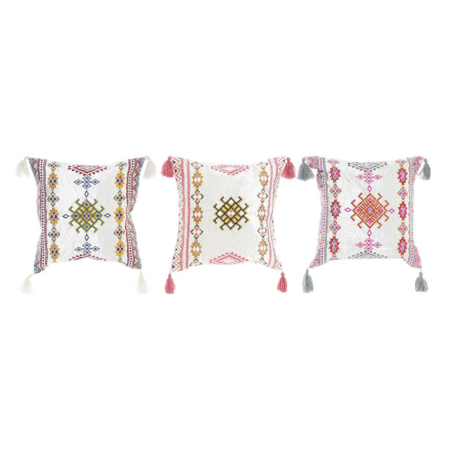 DKD Home Decor padi 8424001817528 Mitmevärviline Araablane 40x10x40cm Narmad (3 Tükid, osad)