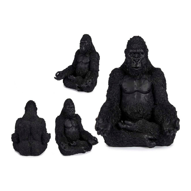 Gift Decor dekoratiivkuju Gorilla must 19x26,5x22cm