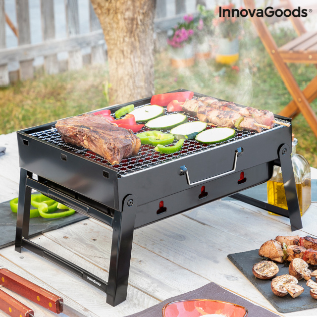 Innovagoods Kokkupandav kaasaskantav grill kasutamiseks koos söega BearBQ