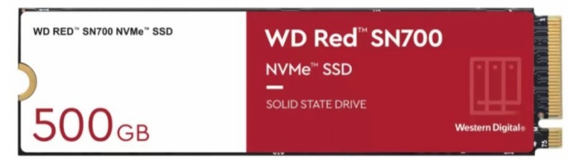 WD kõvaketas SSD Dysk Red 500GB SN700 2280 NVMe M.2 PCIe