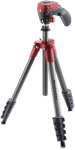 Manfrotto statiiv Compact Action (MKCOMPACTACN-RD) punane