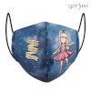 Gorjuss hügieeniline taaskasutatav kangasmask/riidemask Laste sinine