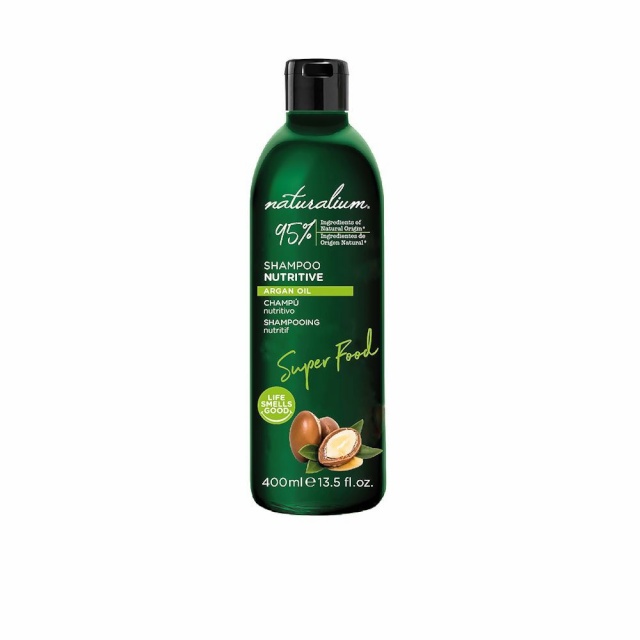 Naturalium toitev šampoon Super Food Argaaniõli (400ml)