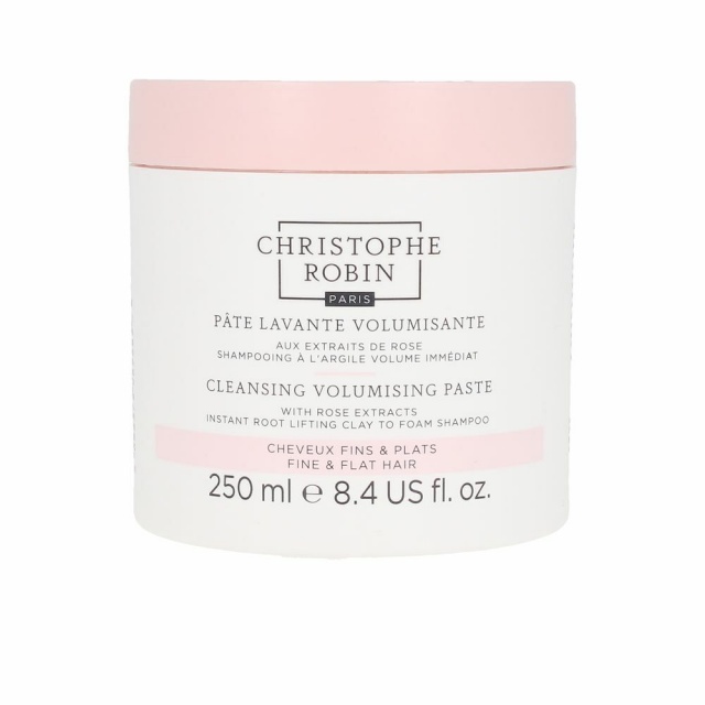 Christophe Robin volüümiandev šampoon Rhassoul Clay & Rose Extracts Pasta (250ml)