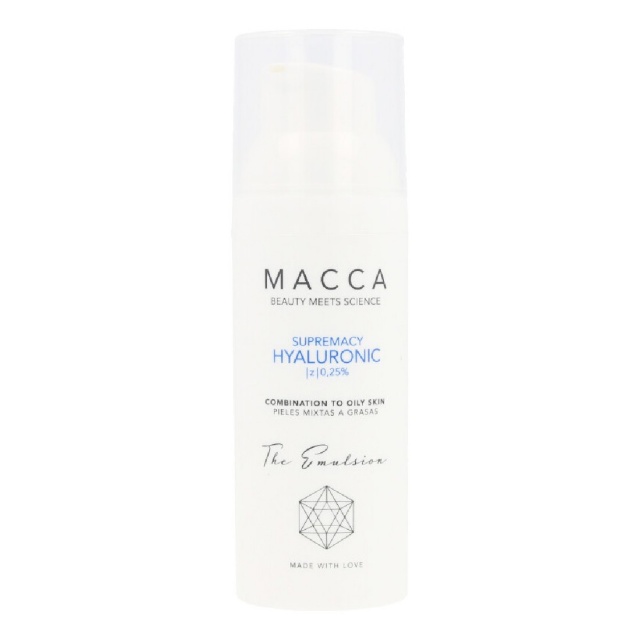 Macca Intensiivselt niisutav kreem Supremacy Hyaluronic 0,25% Hüaluroonhape Kombineeritud nahk (50ml)