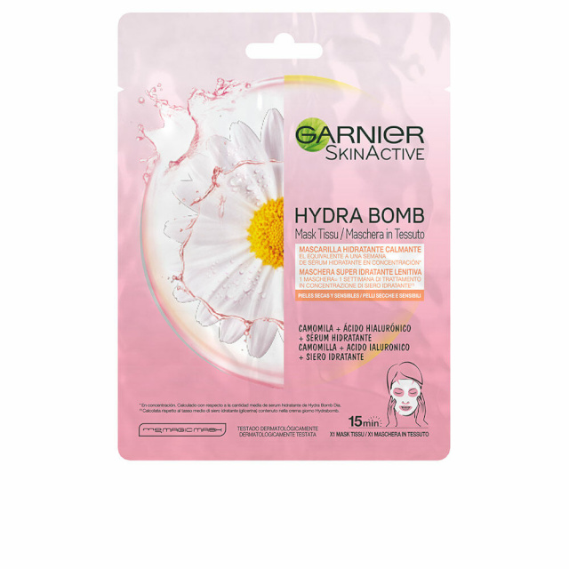 näomask Garnier Skinactive Hydrabomb