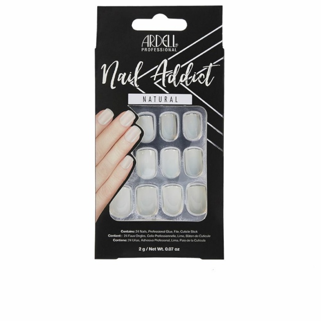 Ardell kunstküüned Nail Addict naturaalne kandiline (24tk)