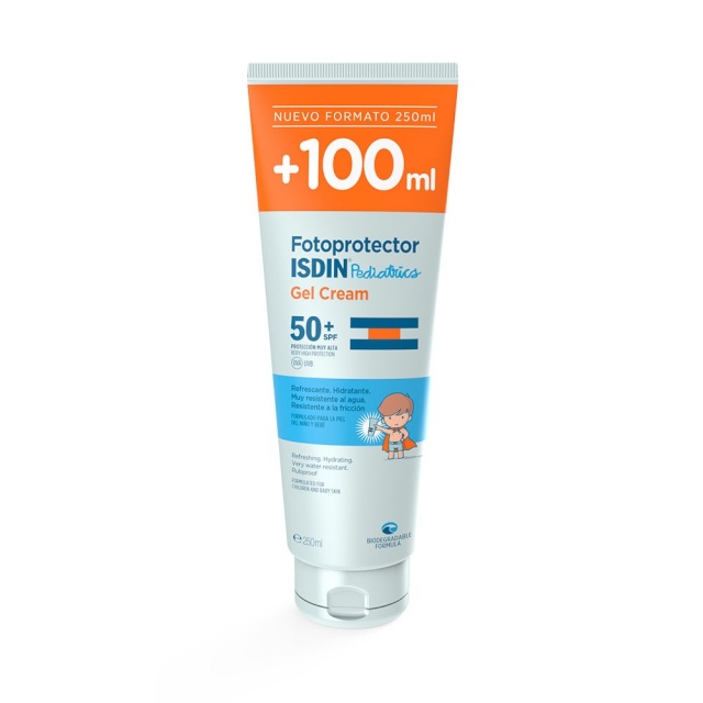 Isdin Päikesekaitsegeel Isdin Fotoprotector Pediatrics Laste Spf 50+ (250ml)