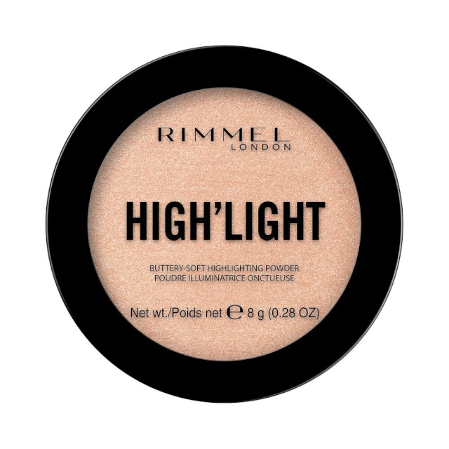 Rimmel London kompaktne päikesepuuder High'Light Nº 002 Candleit (8g)