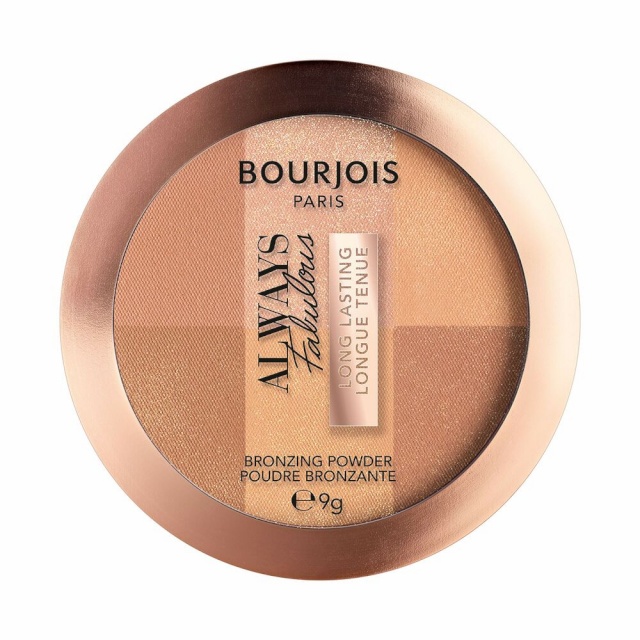 Bourjois kompaktne päikesepuuder Always Fabolous 99350076743 Nº 001 9 g