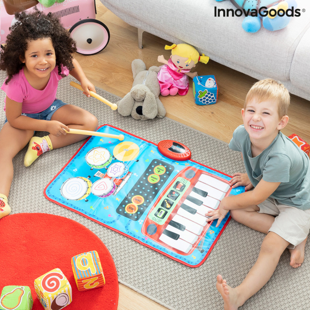 InnovaGoods Kaks-ühes muusikaline matt Beats'n'Tunes