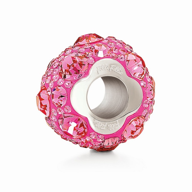 Folli Follie naiste amulett 3P13F018D roosa (1 cm)