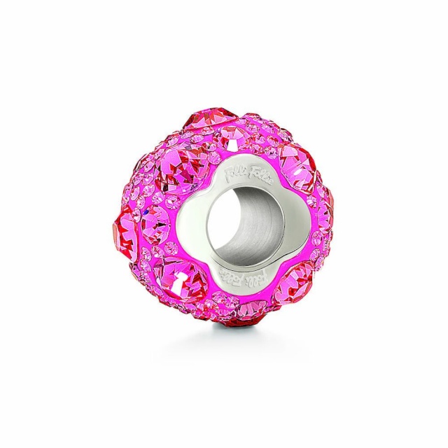 Folli Follie naiste amulett 3P13F019D roosa (1 cm)