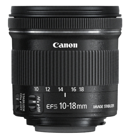 Canon objektiiv EF-S 10-18mm F4.5-5.6 IS STM