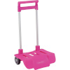 Safta kokkupandav seljakott Trolley fuksiaroosa 30x85x23cm