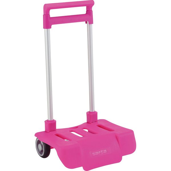 Safta kokkupandav seljakott Trolley fuksiaroosa 30x85x23cm