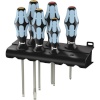 WERA kruvikeerajate kmpl 3334/6 Screwdriver Set Stainless Steel + Rack