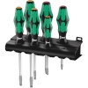 WERA kruvikeerajate kmpl 334 SK/6 Rack Screwdriver Set Kraftform Plus Lasertip