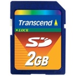 Transcend mälukaart SD 2GB
