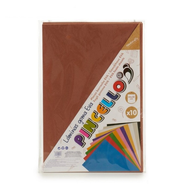 Pincello vahtkummist pruun 20x30cm 10tk