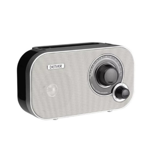 Denver transistorraadio AM/FM valge