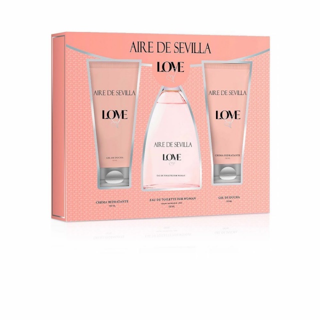 Aire Sevilla naiste parfüümi komplekt Love (3-osaline)